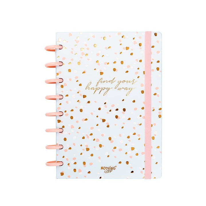 Mooving Loop - Cuaderno a Discos A5 Mooving - Find your happy way