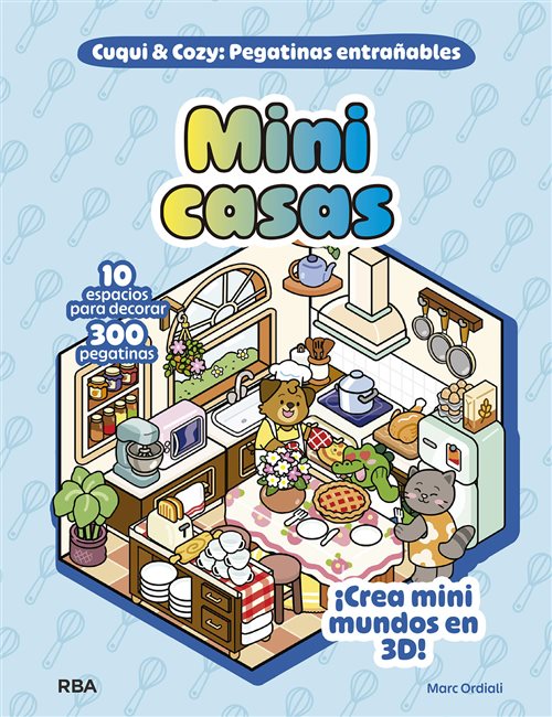 Cuqui & cozy : pegatinas entrañables. Mini casas