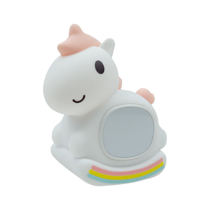 Despertador/lámpara de noche LED - Unicornio