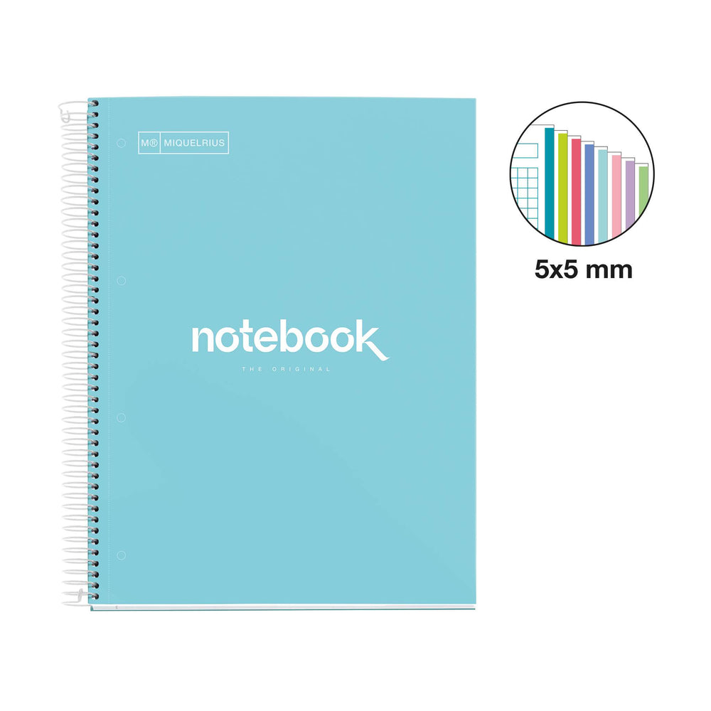 Cuaderno NB8 A4 160 CLA 90G Emotions Azul Cielo