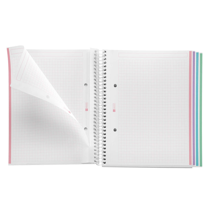 Cuaderno NB4 A5 120 CLA 70G PP Aurora Santorini