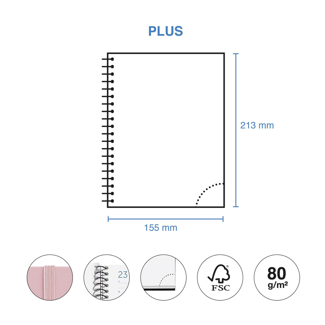 Agenda plus D/P-cat chester rig rosa 26