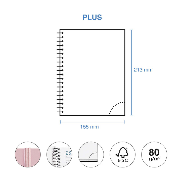 Agenda plus D/P-cat chester rig rosa 26