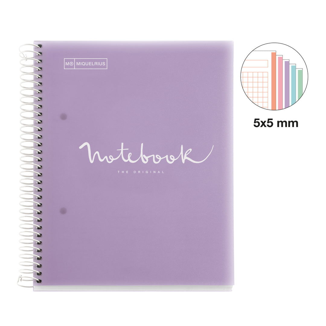 Cuaderno NB5 A5 120 CLA 90G PP Emotions Lavanda MR