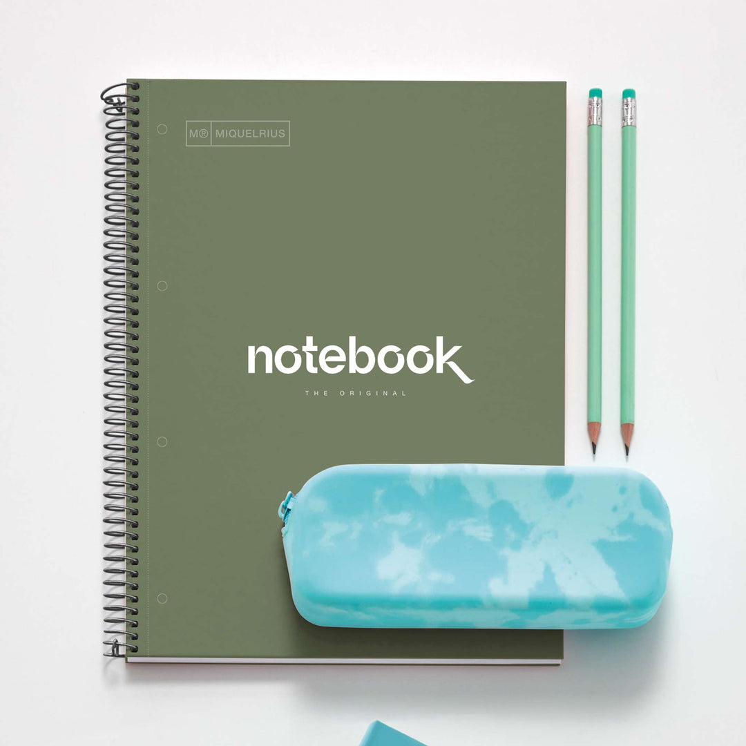 Cuaderno NB1 A4 80 CLA 90G Emotions Verde