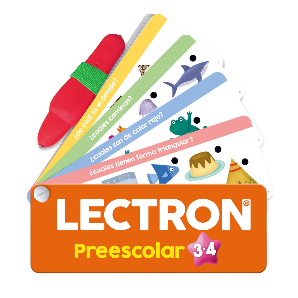 Lectrón Lápiz Con luz y sonidos Prescolar 3-4 años