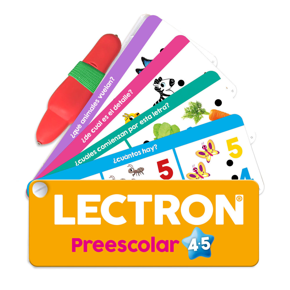 Lectrón Lápiz Con luz y sonidos Prescolar 4-5 años