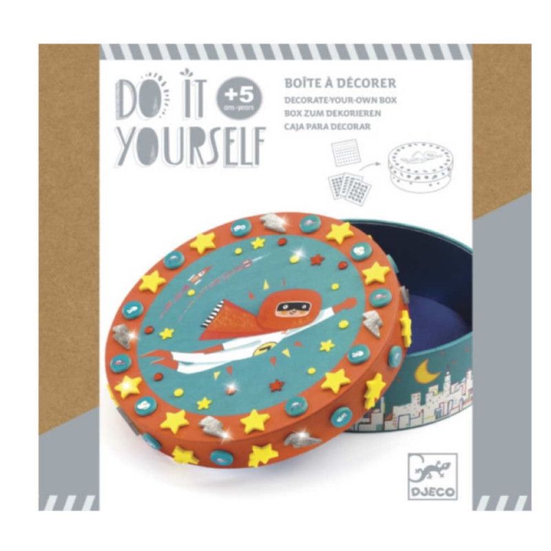 DIY Caja para decorar Súper tesoro