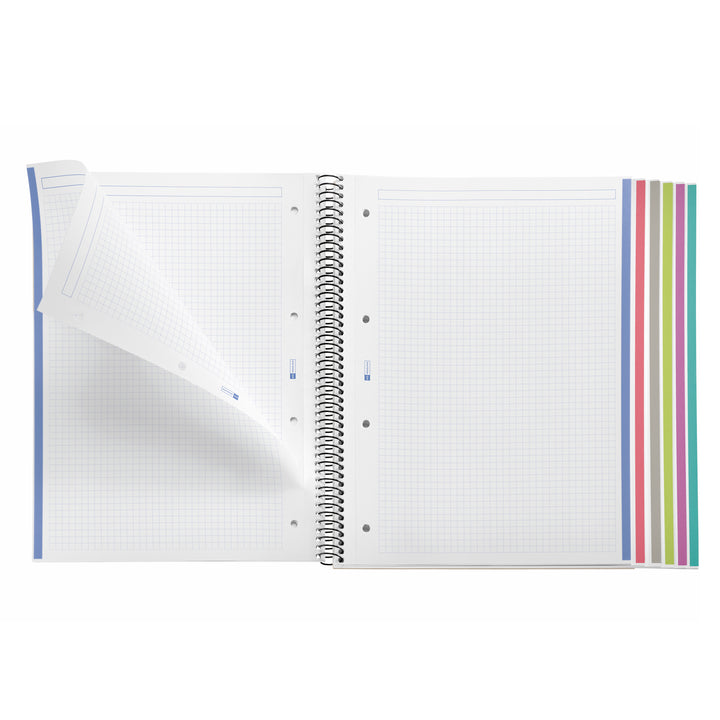 Cuaderno Tapa Blanda A4 Cuadrícula 150 Hojas Miquelrius Negro