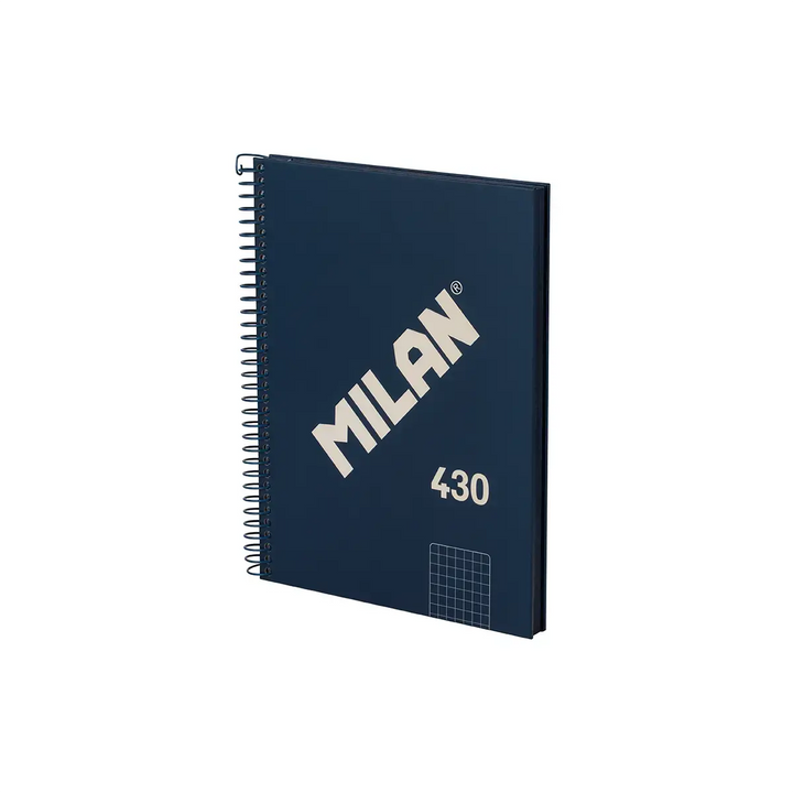 Cuaderno A5 con espiral y tapa dura, papel cuadriculado, colección 430 since 1918