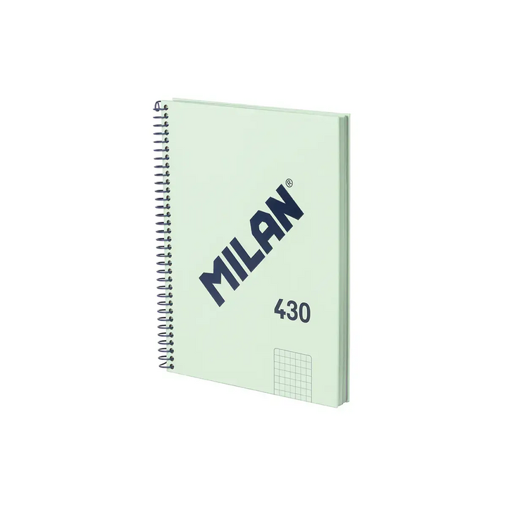 Cuaderno A5 con espiral y tapa dura, papel cuadriculado, colección 430 since 1918