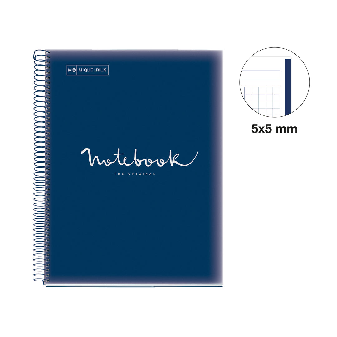 Cuaderno NB1 A4 80 CLA 90G PP Emotions Marino