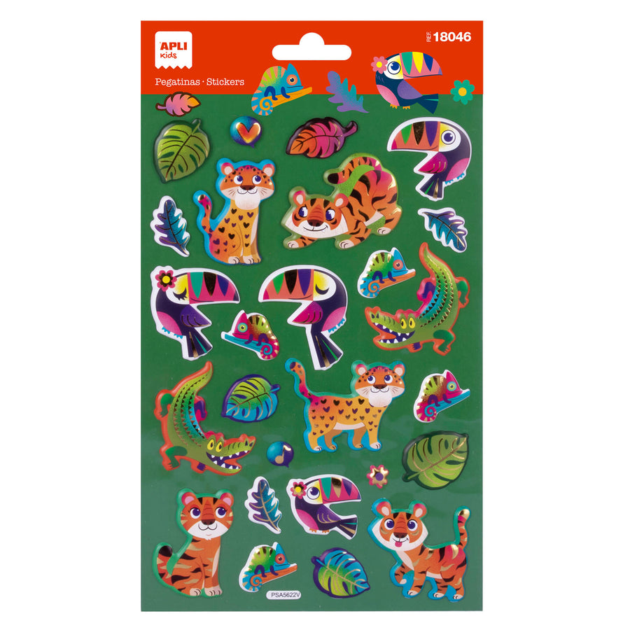 Pegatinas Animales Selva