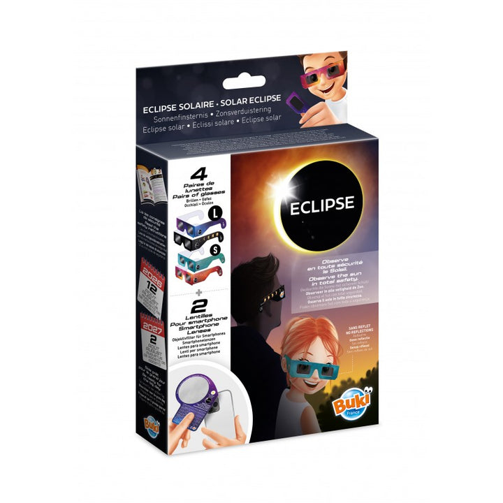 Gafas para eclipses - Pack familiar