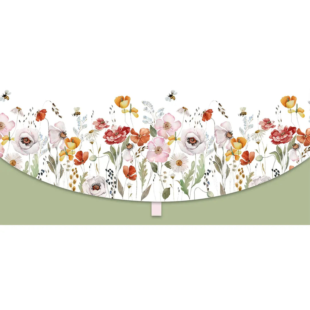 Sobre Money card Flores campestres