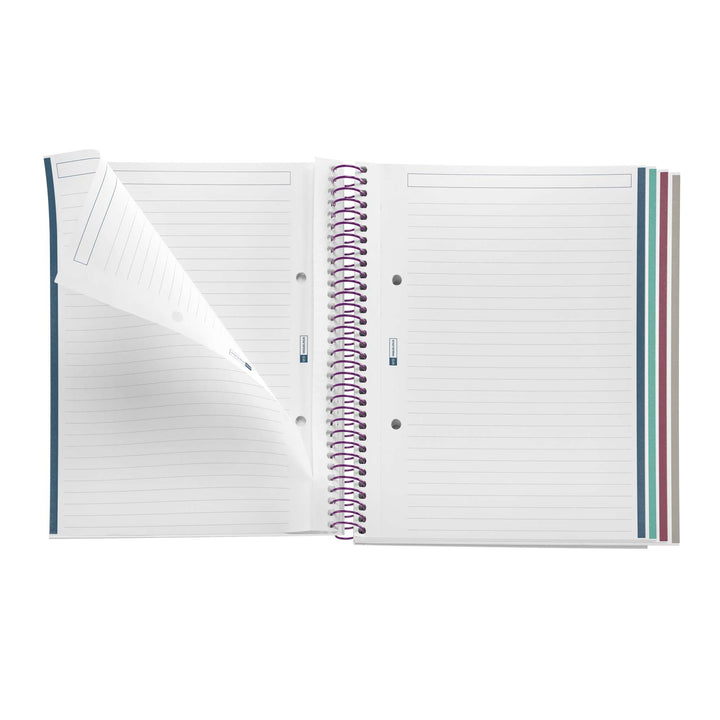 Notebook4 A5 100 Hojas Horizontal Amapola Botanical Flora