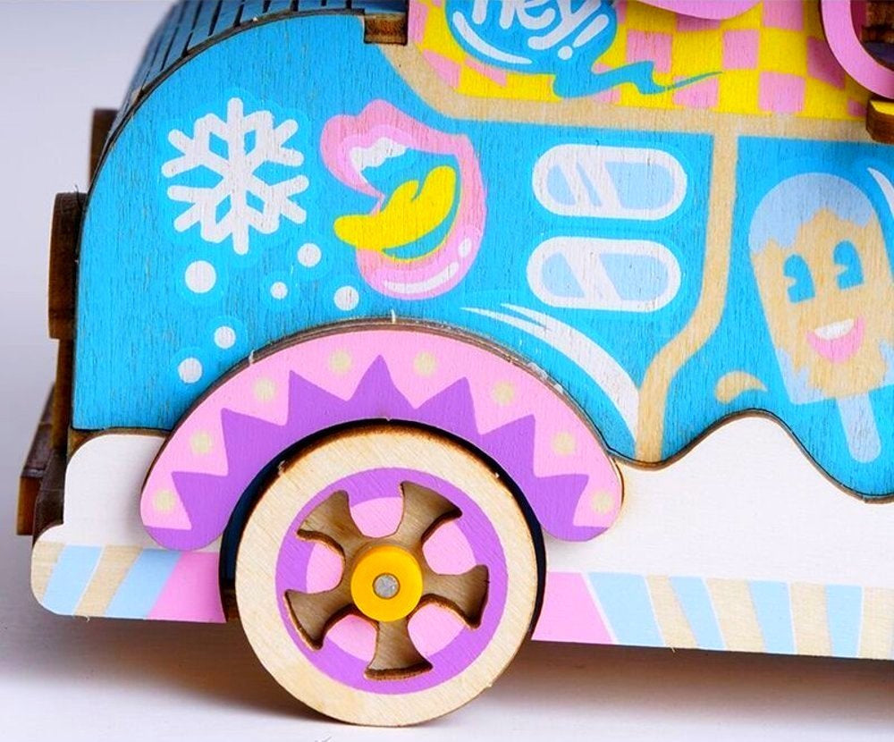 Maqueta musical Heladaría foodtrack