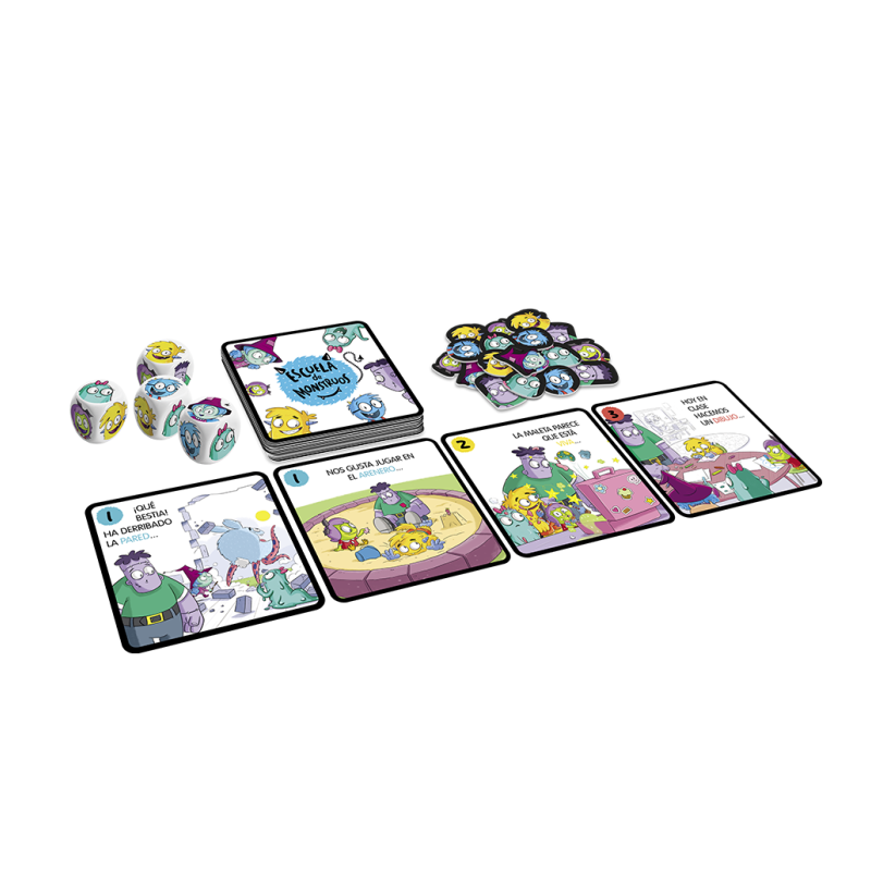 Escuela de monstruos : el juego de mesa