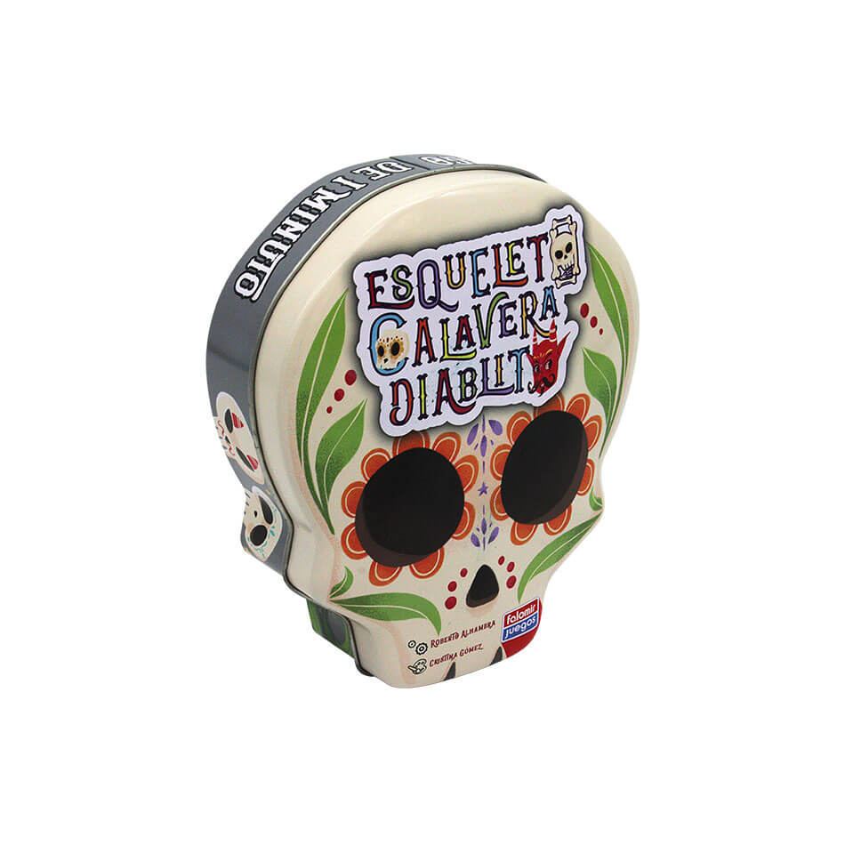 Esqueleto calavera diablito