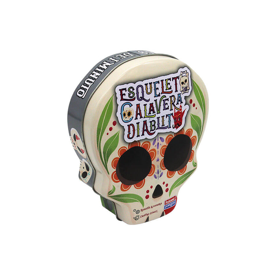 Esqueleto calavera diablito