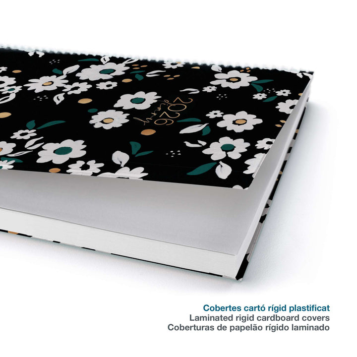 Agenda Espiral Plus Semana Vista Catalán Noir Garden 2026