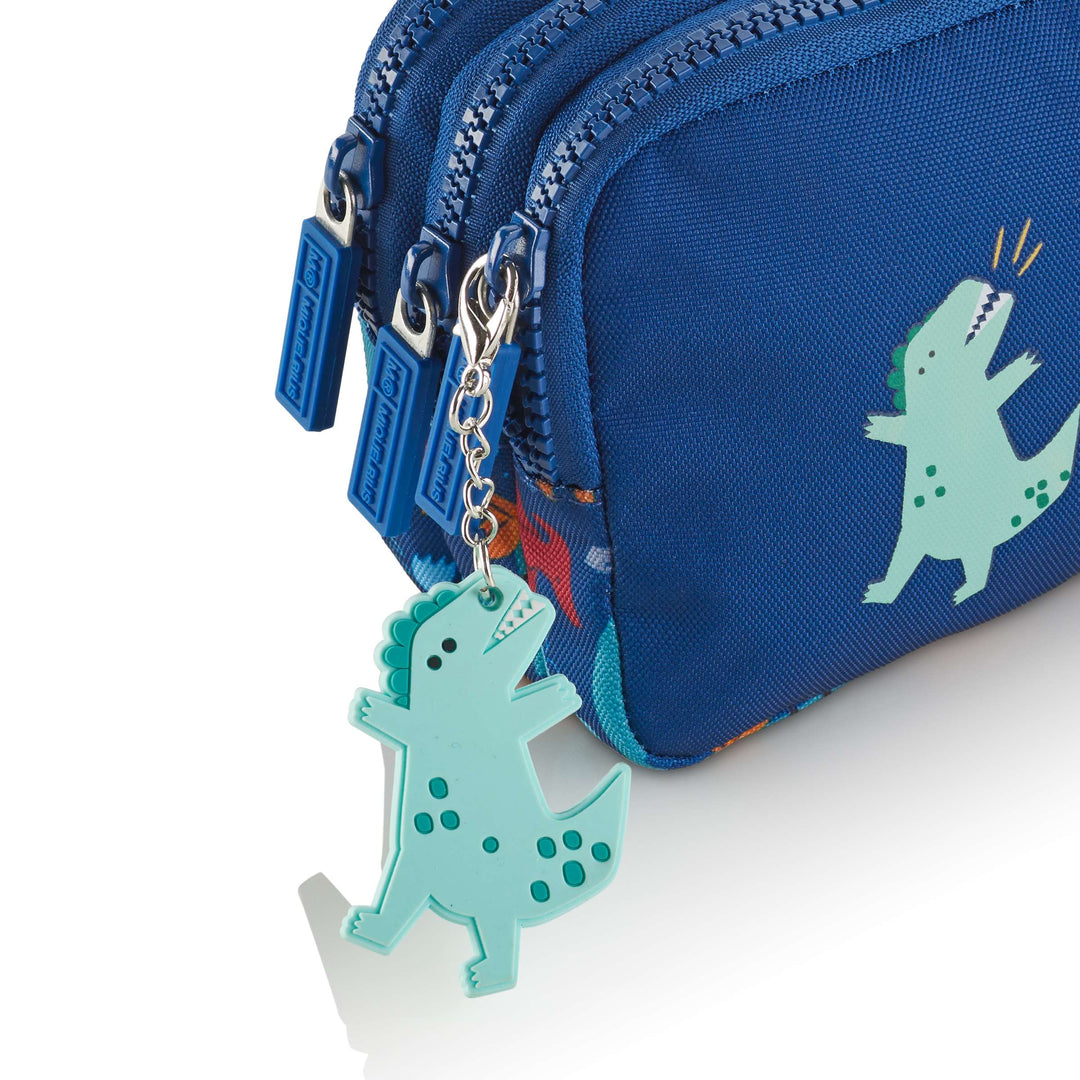 Portatodo Triple Rectangular Recicl. Fun Dino