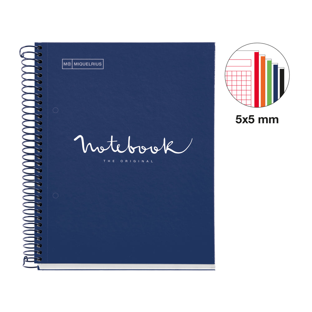 Cuaderno NB5 A5 120 CLA 90G Emotions Marino