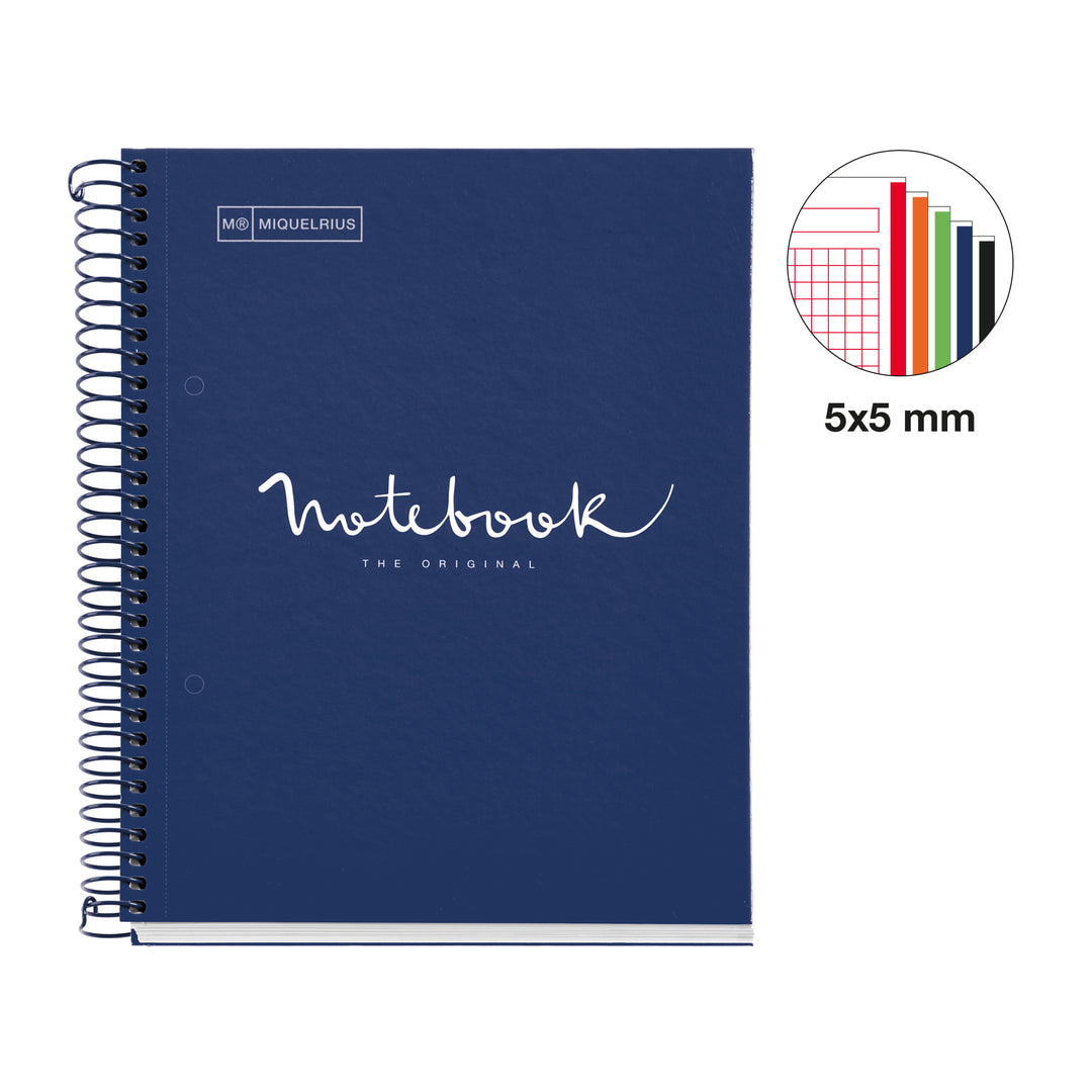Cuaderno NB5 A5 120 CLA 90G Emotions Marino
