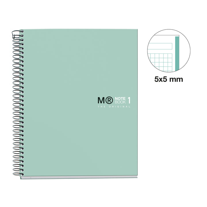 Cuaderno NB1 A5 80 CLA 90G Aqua