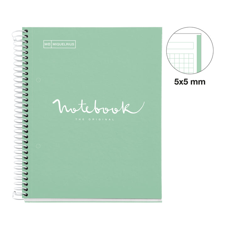 Cuaderno NB1 A5 80 CLA 90G Emotions Menta