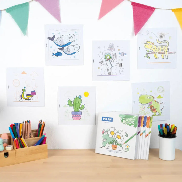 Cuaderno para colorear 'Wild safari'