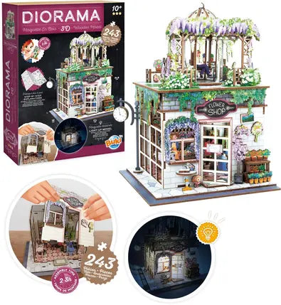Diorama de florista
