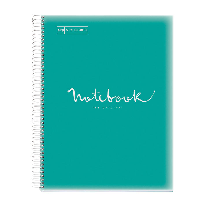 Cuaderno NB5 A4 120 CLA 90G PP Emotions Turquesa