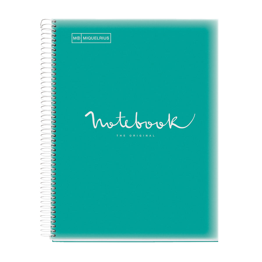 Cuaderno NB5 A4 120 CLA 90G PP Emotions Turquesa