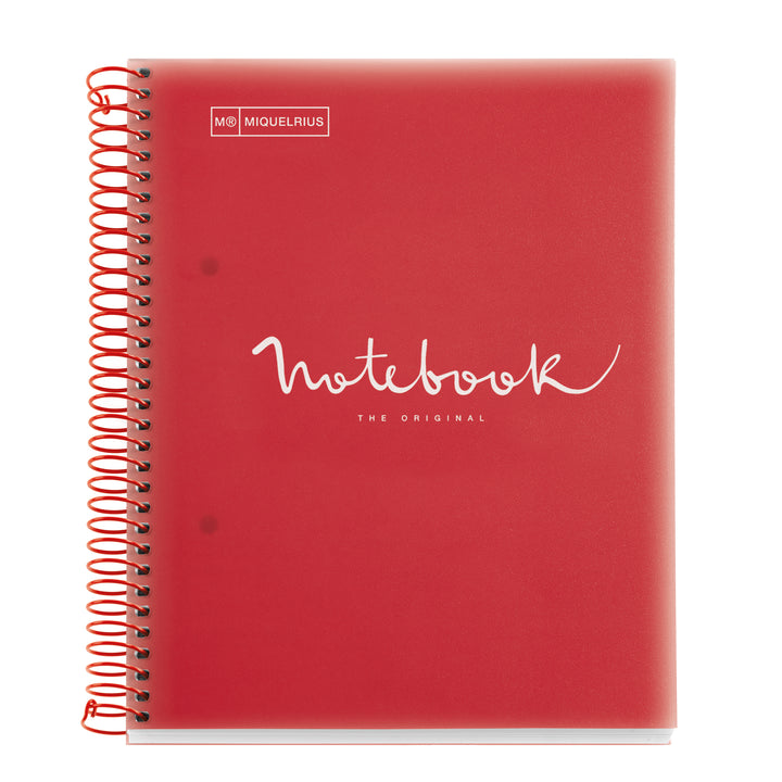 Cuaderno NB5 A5 120 CLA 90G PP Emotions Rojo MR