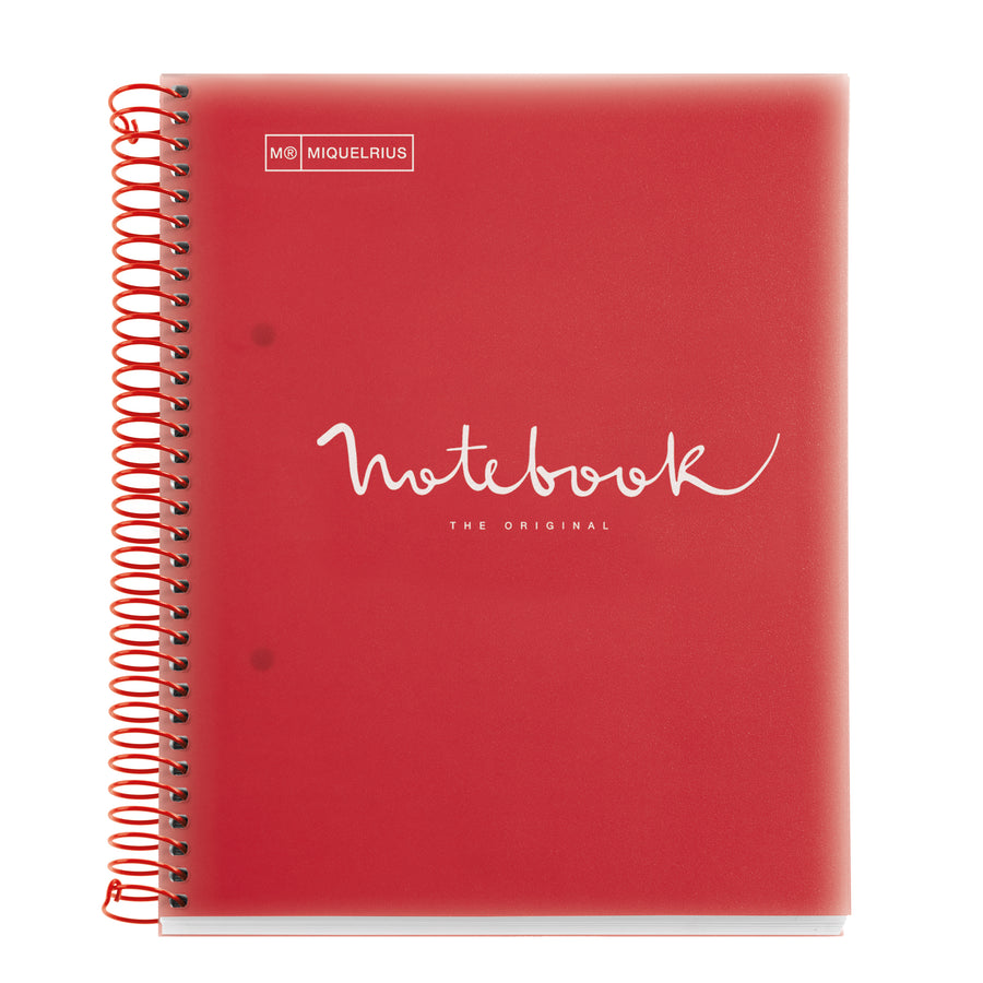 Cuaderno NB5 A5 120 CLA 90G PP Emotions Rojo MR
