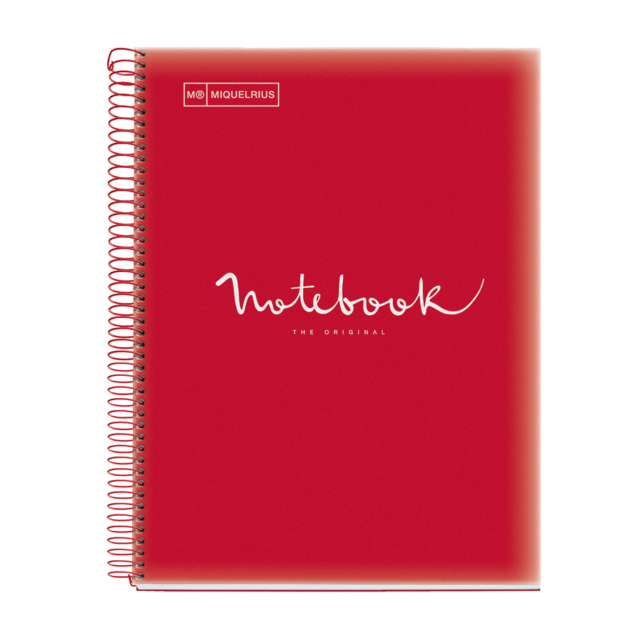 Cuaderno NB5 A4 120 CLA 90G PP Emotions Rojo