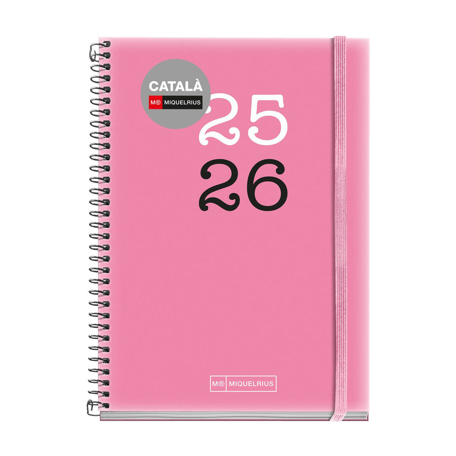 Agenda Escolar Activa Semana Vista Catalán College Rosa 25_26