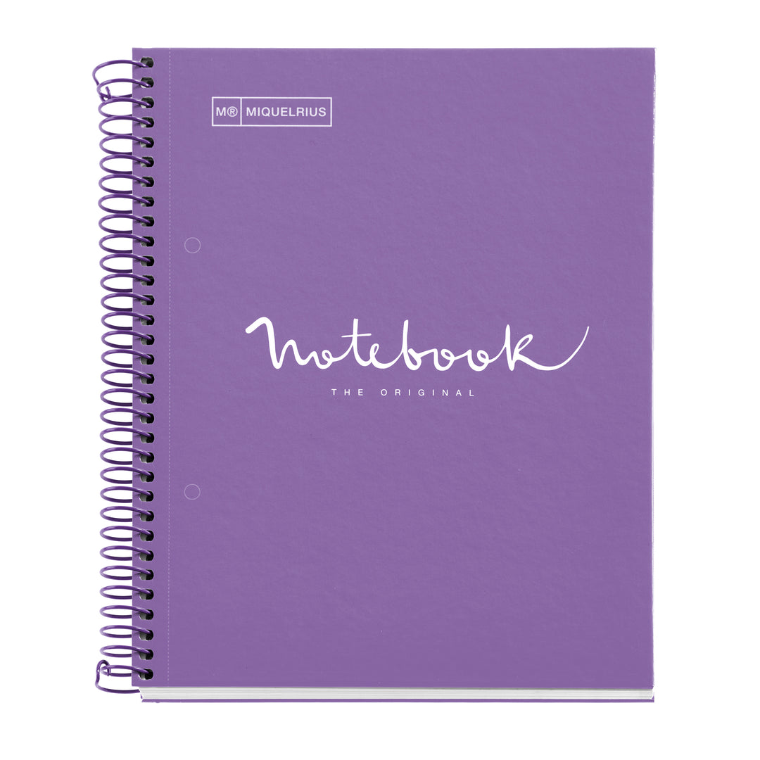 Cuaderno NB1 A5 80 CLA 90G Emotions Purpura