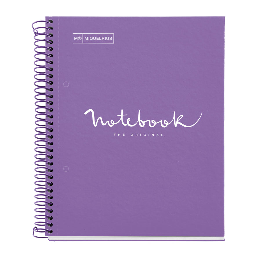 Cuaderno NB1 A5 80 CLA 90G Emotions Purpura