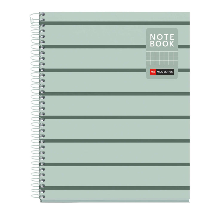 Cuaderno A5 80 Hojas Cuadrícula Between The Lines Musgo