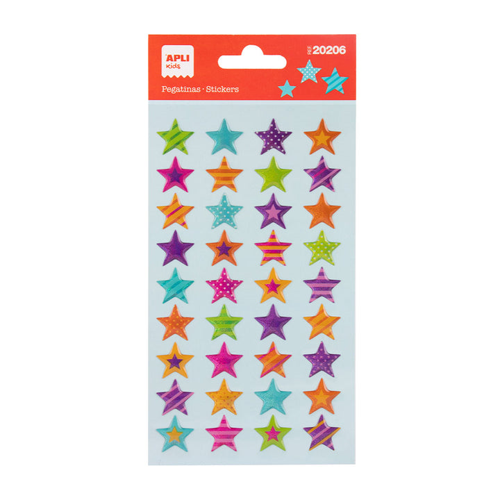 Pegatinas Estrellas glitter