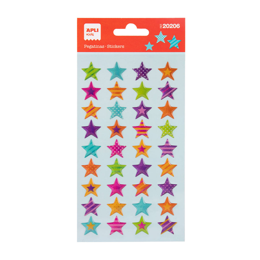 Pegatinas Estrellas glitter