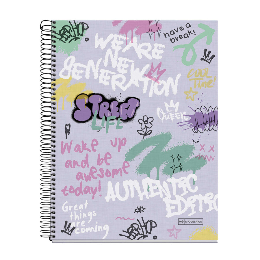 Cuaderno NB4 A4 120 CLA 70G Wake up