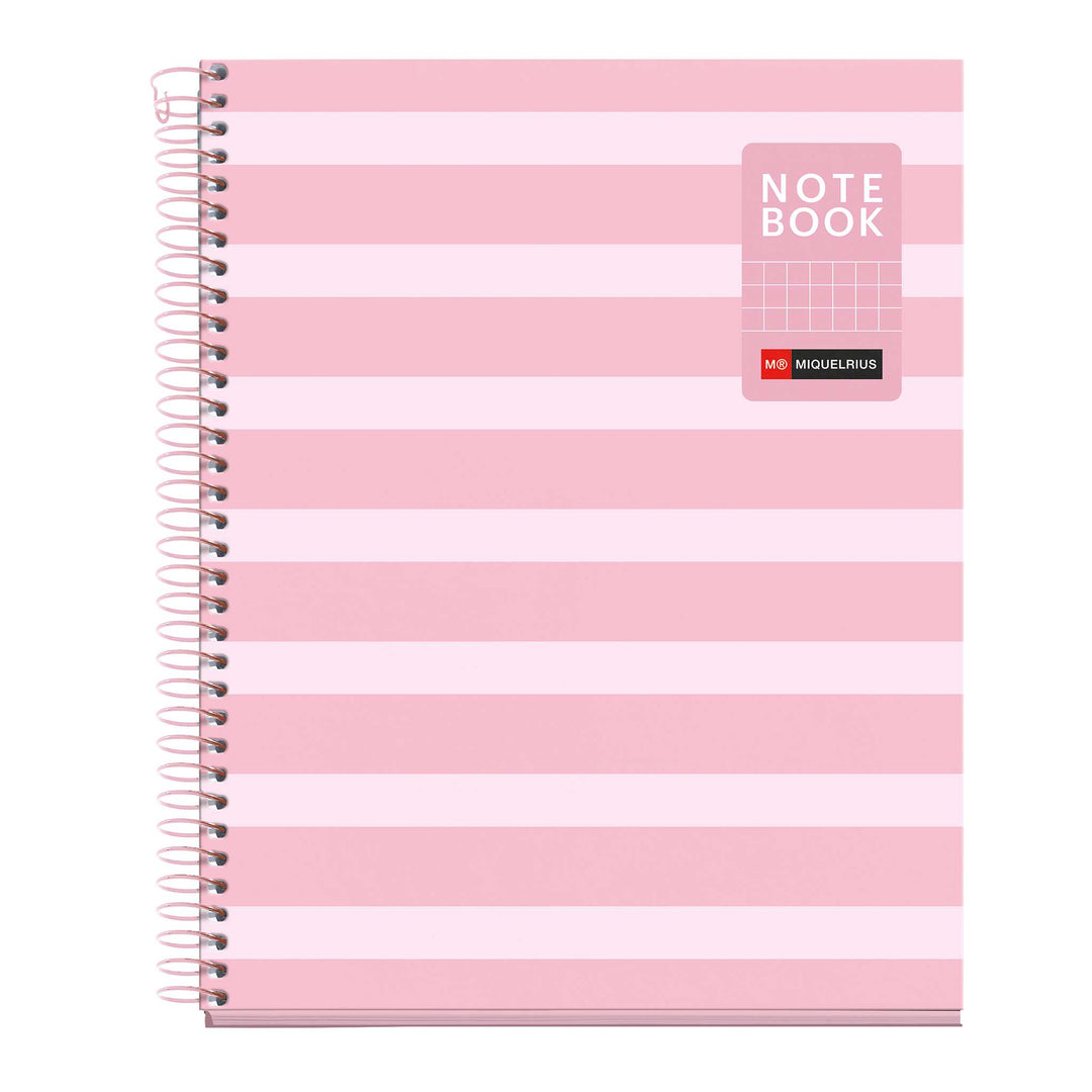 Cuaderno A5 80 Hojas Cuadrícula Between The Lines Rosa