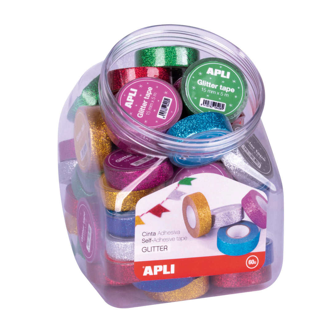 Cintas adhesivas Glitter