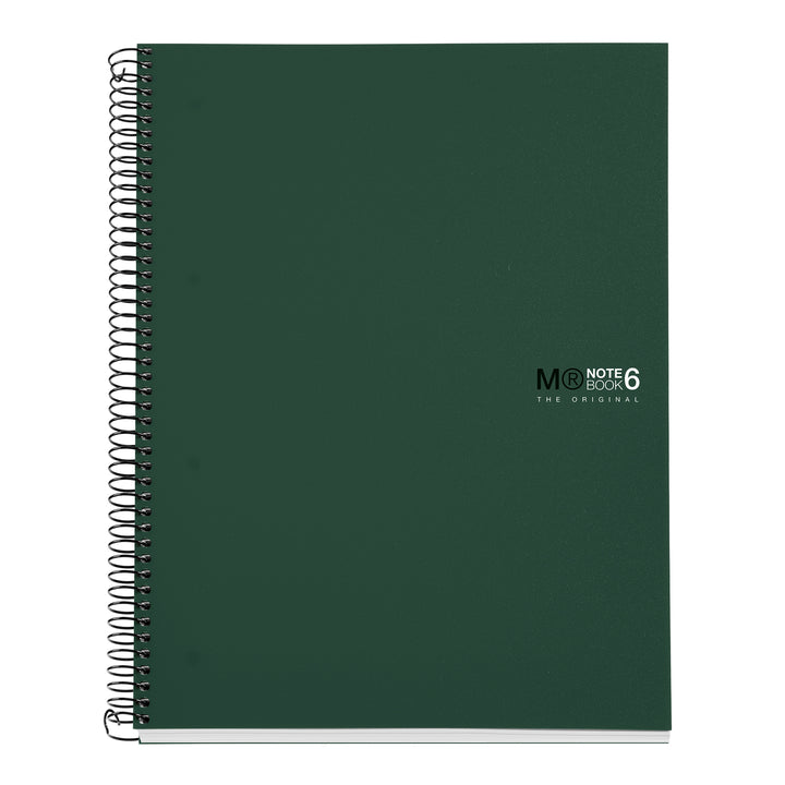 Cuaderno Tapa Blanda A4 Cuadrícula 150 Hojas Miquelrius Verde