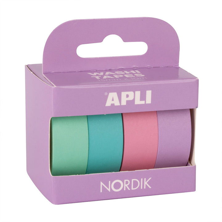 Pack cintas adhesivas de papel Washi Nordik