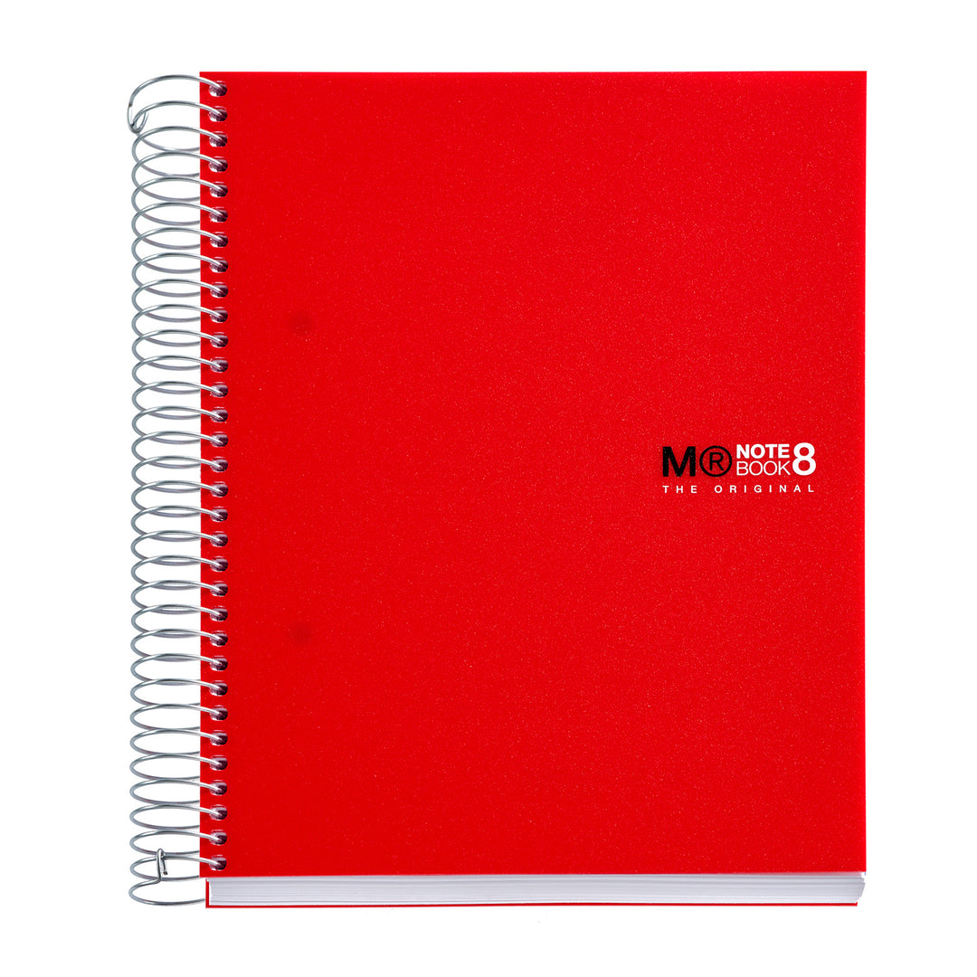 Cuaderno NB8 A5 200 CLA PP Rojo