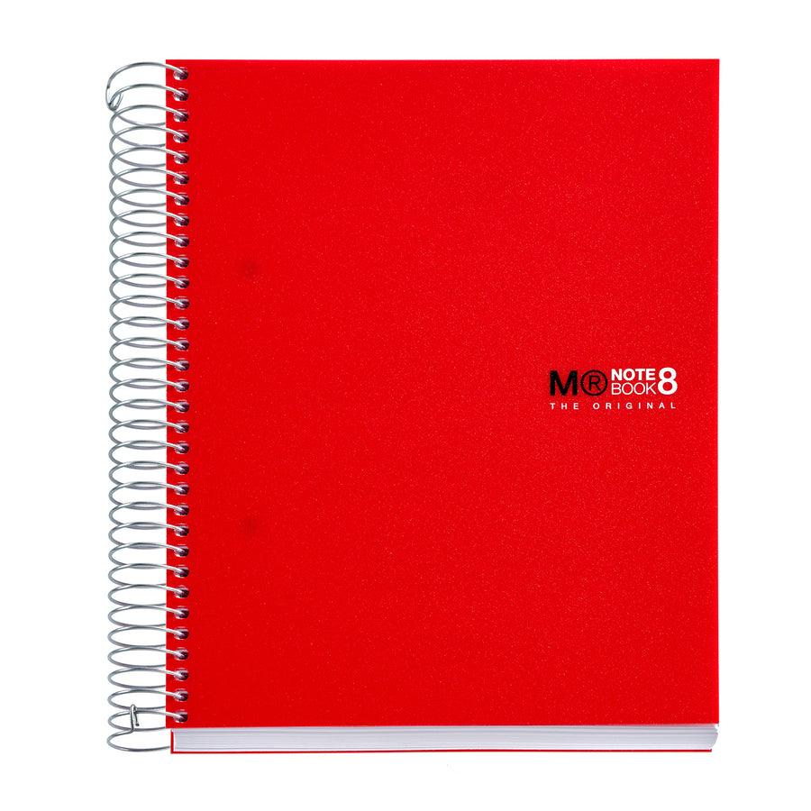 Cuaderno NB8 A5 200 CLA PP Rojo
